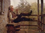 Frank Blackwell Mayer Independence oil painting